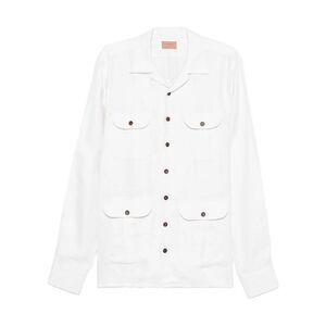 Borriello Men Linen Overshirt